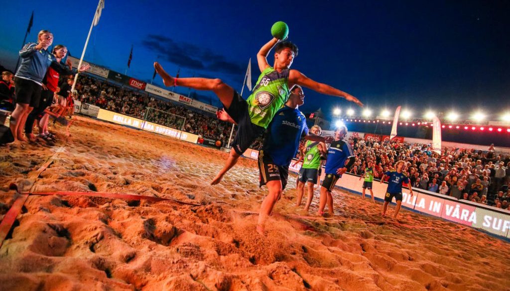 Vimmelbilder från Åhus Beachhandboll Festival 2018