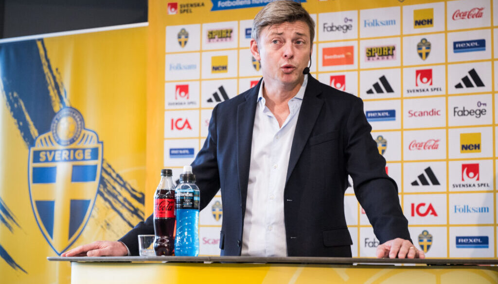 Football, Sweden, press conference