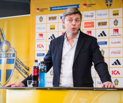 Football, Sweden, press conference