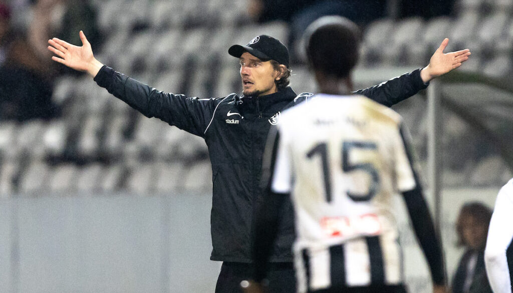 Landskrona BoIS-Oddevold IK. Superettan 11032025. Photo by Mauri Forsblom.